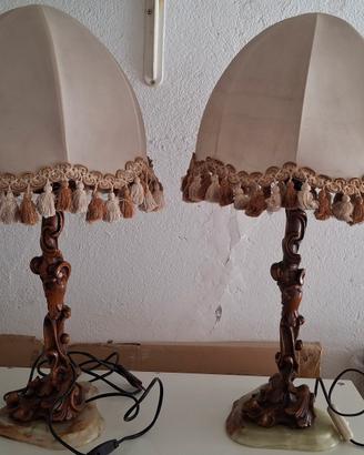 Coppia abatjour vintage