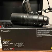 Panasonic lumix g micro 4/3 200f2.8