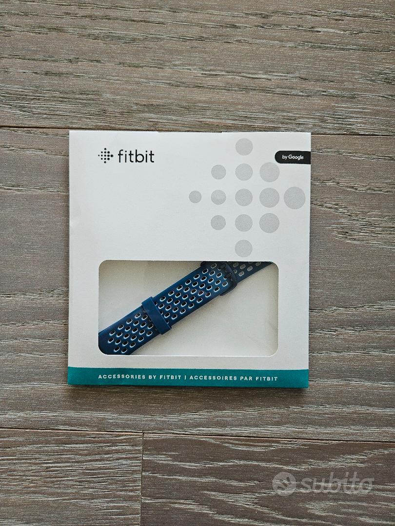 Cinturino NICKSTON Per Fitbit Ionic – Blu Notte, Nylon Traspirante, Gancio E Passante Regolabile