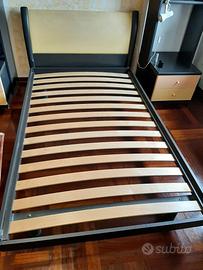 Letto da 1 piazza e mezza, con rete e materasso