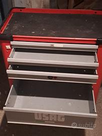 cassetta attrezzi più banco lavoro