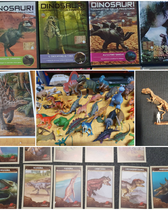 TANTI DINOSAURI in varie riproduzioni