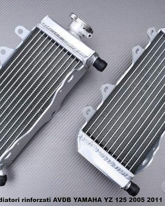Radiatori rinforzati AVDB YAMAHA YZ 125 2005 2011
