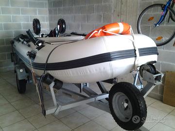 Gommone +carrello