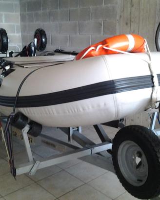 Gommone +carrello