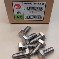Viti Testa Esagonale M10x25 Inox