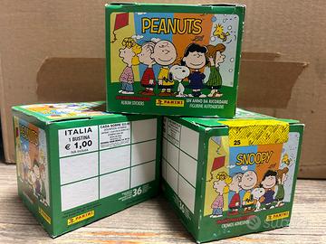 Box Peanuts Snoopy Panini 36 bustine figurine