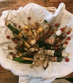 Stock 40 Miniature Bottigliette Vintage ANNI 70/80