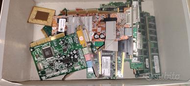 schede memorie varie pc