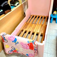 Letto allungabile per bambina