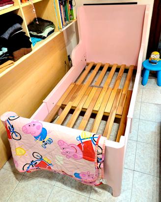 Letto allungabile per bambina