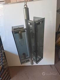 Lampadario Veca vintage tipo Fontana arte