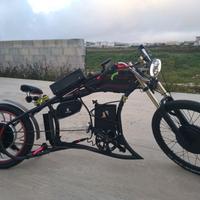 moto bike  americana custom elettrica 