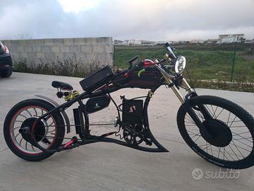 moto bike  americana custom elettrica 