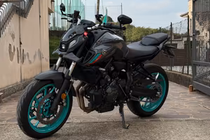 Yamaha MT-07 Pure 2023 - A2 35kW - Cyan Storm