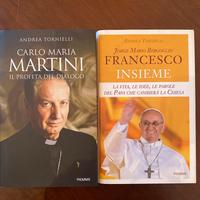 Libri Cardinal Martini e Papa Francesco