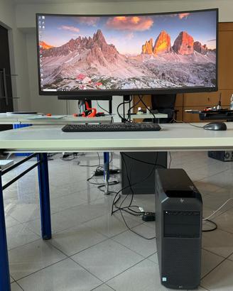 Workstation hp Z6 G4 + Monitor hp Z38c 38"