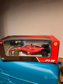 Modellino RC Ferrari Charles Leclerc F1-75 1:18