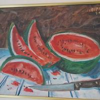 Quadro Giovanni Carena natura morta