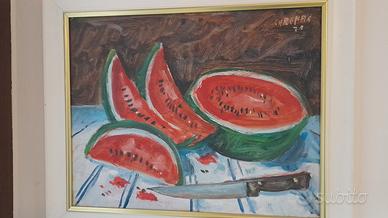 Quadro Giovanni Carena natura morta