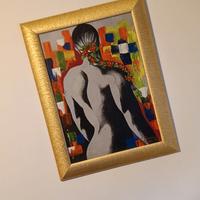 Tela ad olio contemporanea Serena Pruno 97