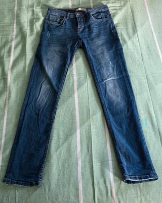 Jeans Clockhouse (C&A)Straight Leg Blu - Taglia 42