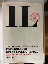Vocabolario latino IL Castiglioni Mariotti