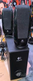 casse e sub per PC logitech LS 21