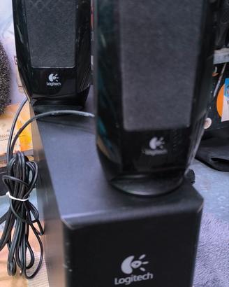 casse e sub per PC logitech LS 21