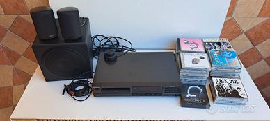 Lettore CD Technics SL-P277A con Casse Wavemaster