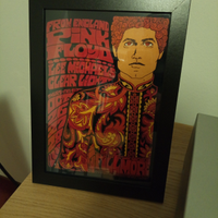 Pink Floyd Fillmore quadro da parete o da tavolo