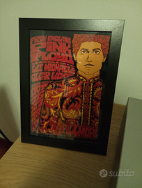 Pink Floyd Fillmore quadro da parete o da tavolo