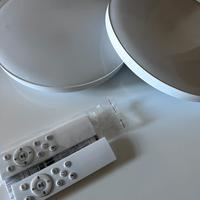 Coppia di Plafoniere dimmerabili, luci per Alexa