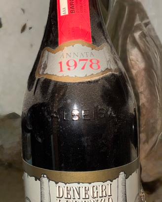 Barolo 1978 denegri lorenzo