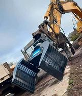 Pinza selezionatrice escavatore 150/190 q.li