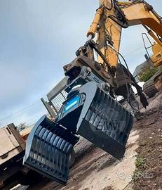 Pinza selezionatrice escavatore 150/190 q.li