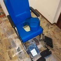 Sedia comoda, wc portatile