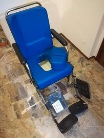 Sedia comoda, wc portatile