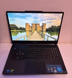 MSI CYBORG 15 AI NVIDIA RTX4060 1TB SSD 16GB RAM
