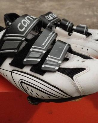 Scarpe ciclismo carnac carbone graphite usate 38