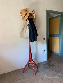 Attaccapanni stile bistrot in legno curvato