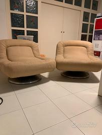 Poltrone vintage anni ‘70 dal design iconico