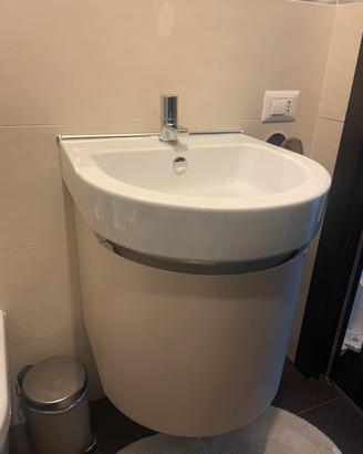 MOBILE BAGNO BERLONI + SPECCHIO LED