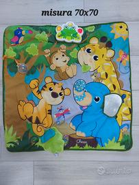 Giochi neonato tappeto giungla e costruzioni