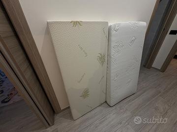 2 materassi singoli per culla