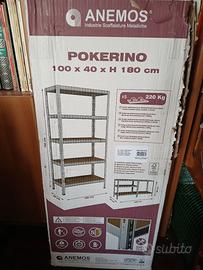 Scaffale metallico nuovo
