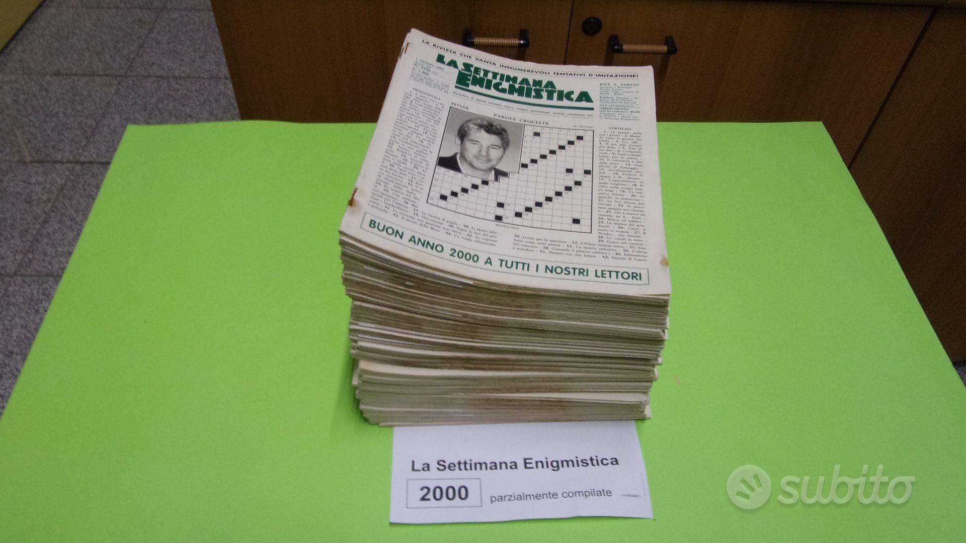 LA SETTIMANA ENIGMISTICA, anno 2000, parzialmente - Collezionismo In  vendita a Padova