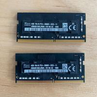 Memorie RAM 2666 sodimm 8 gb( 4+4) originale Apple