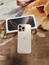 Iphone 16 pro max 256 giga permuto