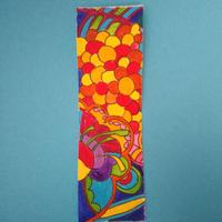 segnalibro dipinto a mano 